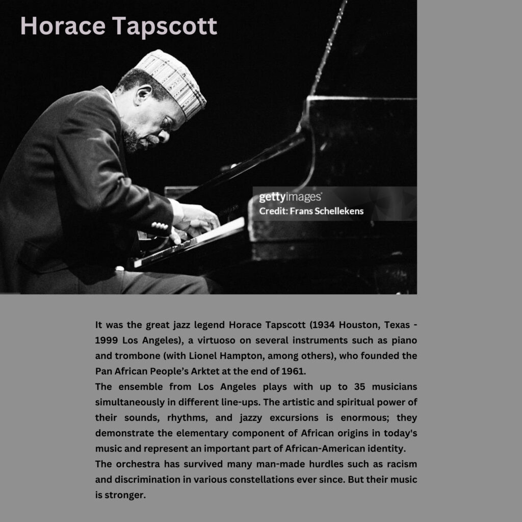 Founder Horace Tapscott