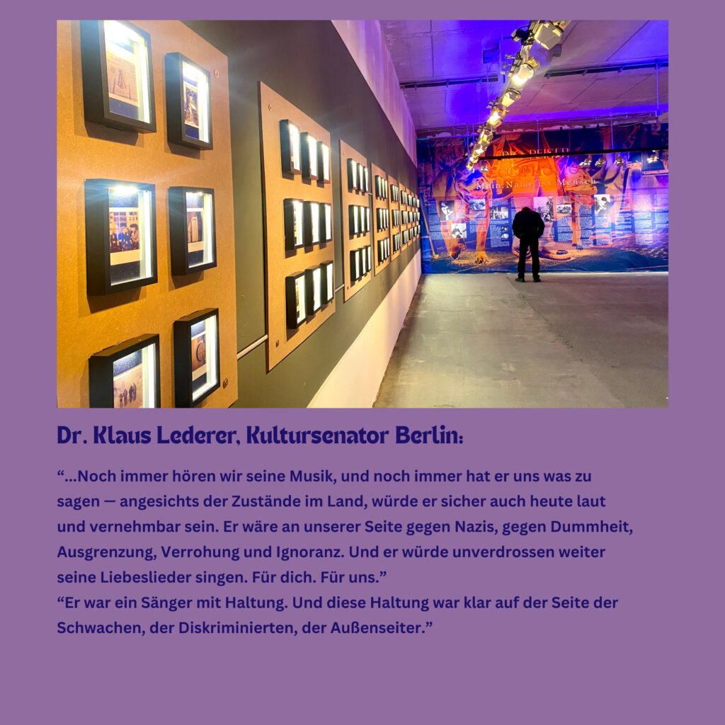 Ausstellungsraum, Zitat Klaus Lederer