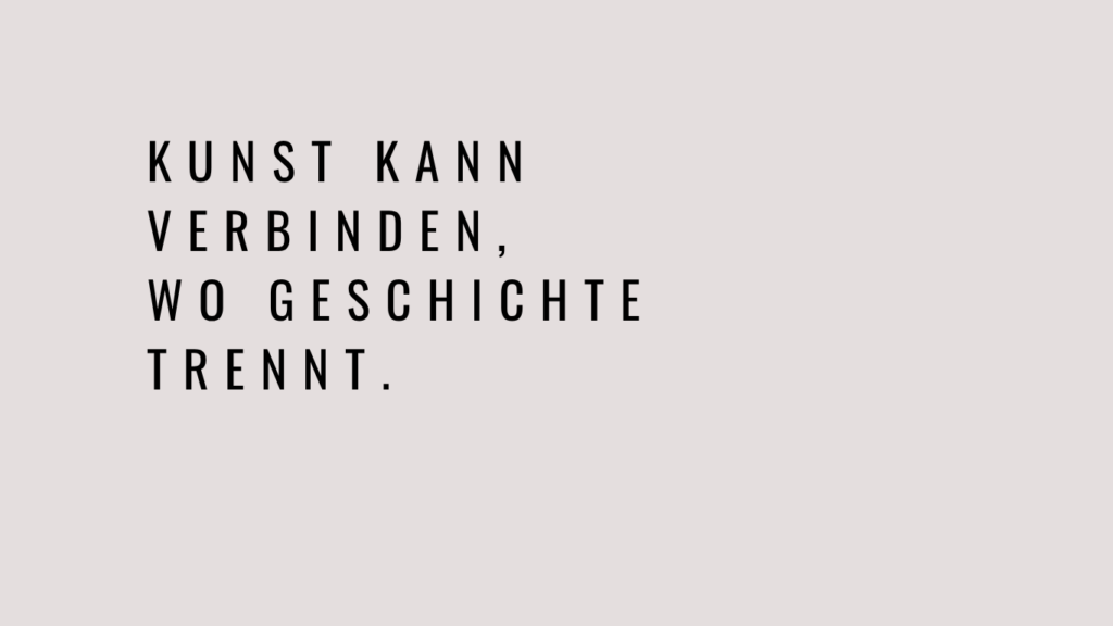 Musik ist verbindend.